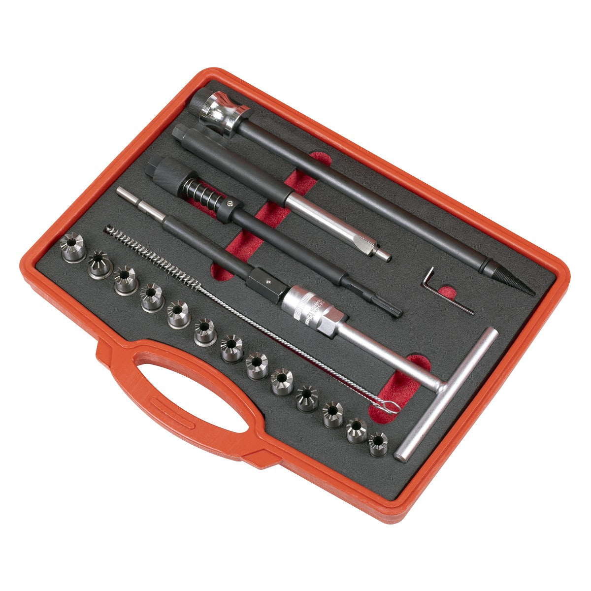 Sealey Diesel Injector Seat Cutter Set 21pc VS2070