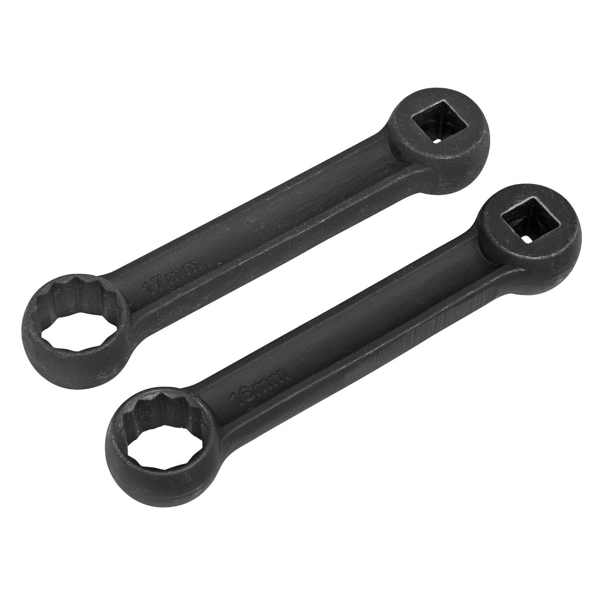 Sealey Engine Mount Spanner for Mercedes 16 & 17mm 2pc VS3005