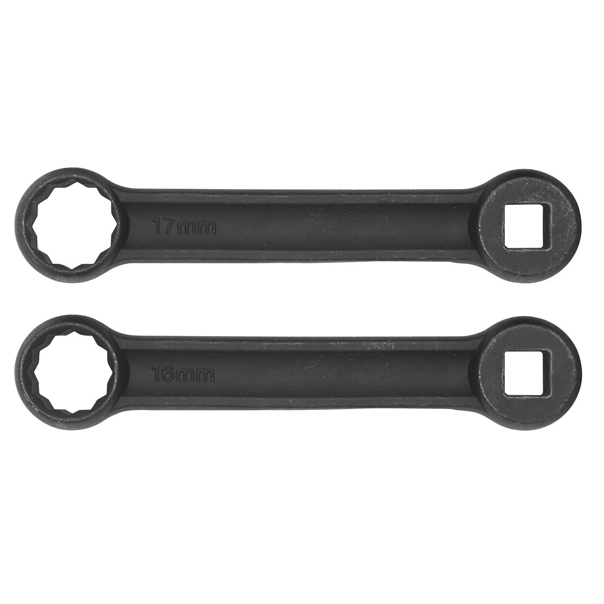 Sealey Engine Mount Spanner for Mercedes 16 & 17mm 2pc VS3005