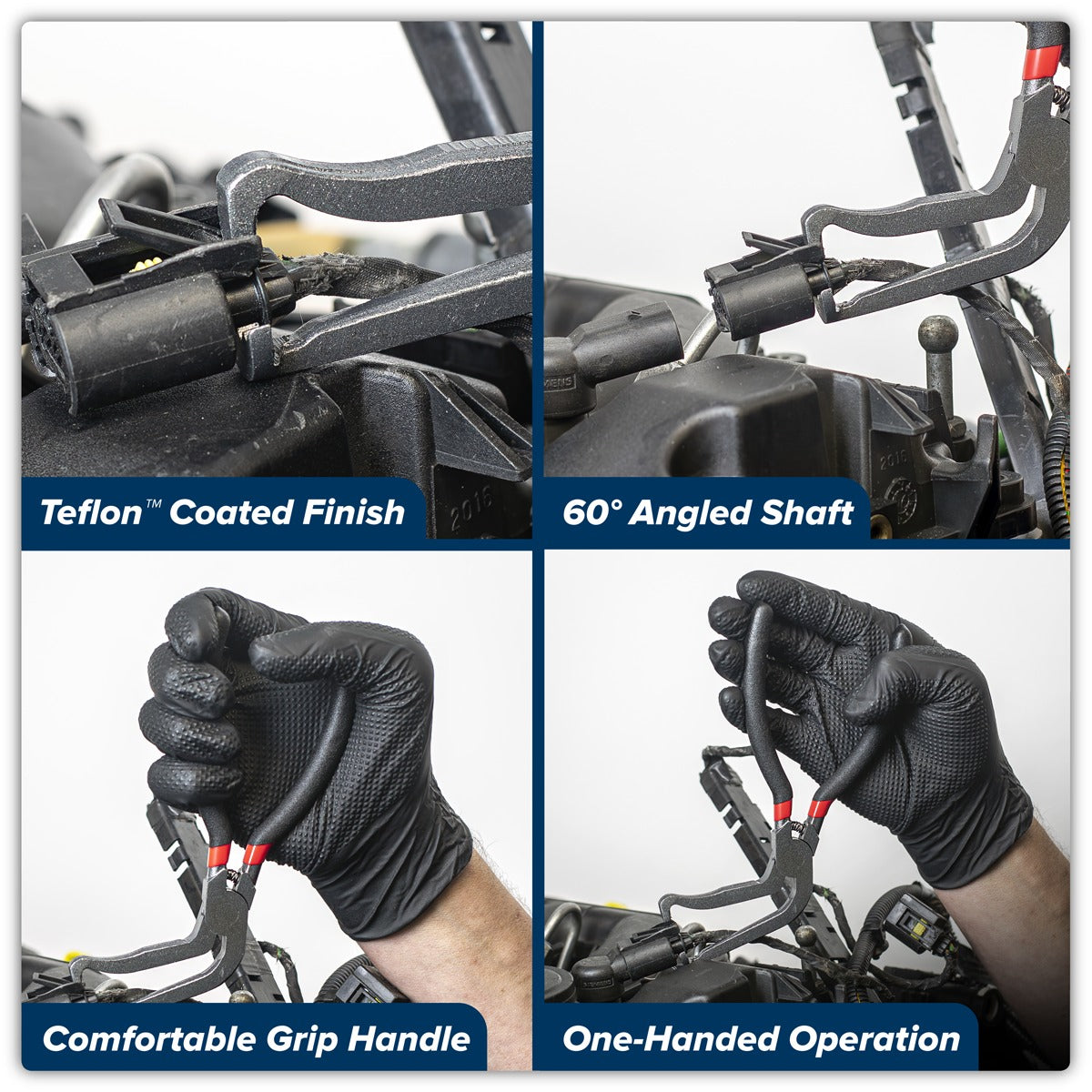 Sealey Electrical Disconnect Pliers - 60° Angled VS416A