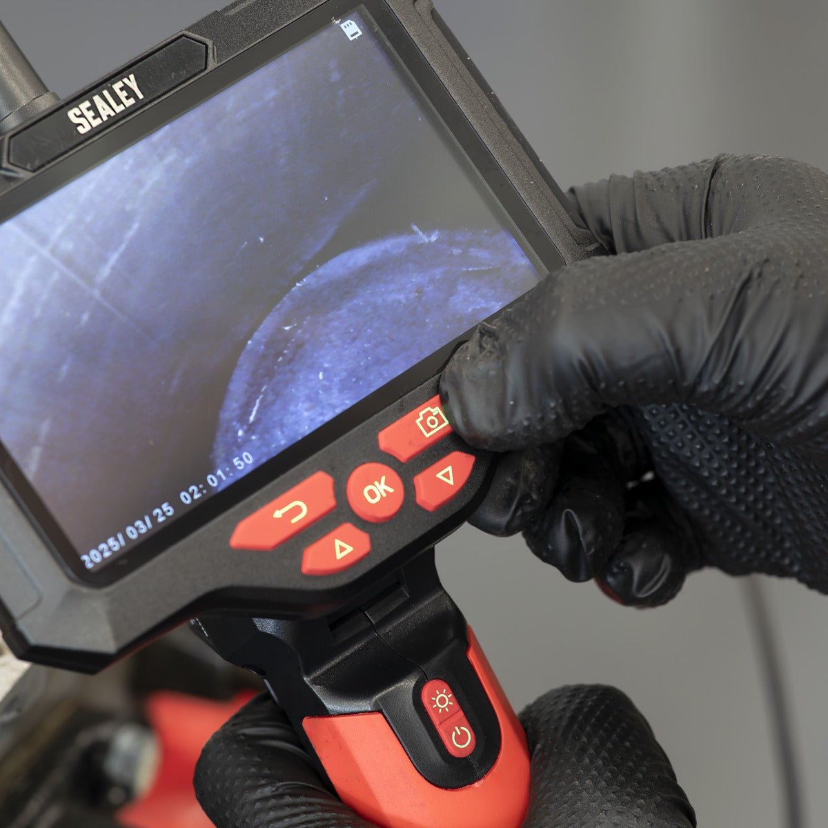 Sealey Video Borescope 3.9mm Camera & 5" Screen VS8117