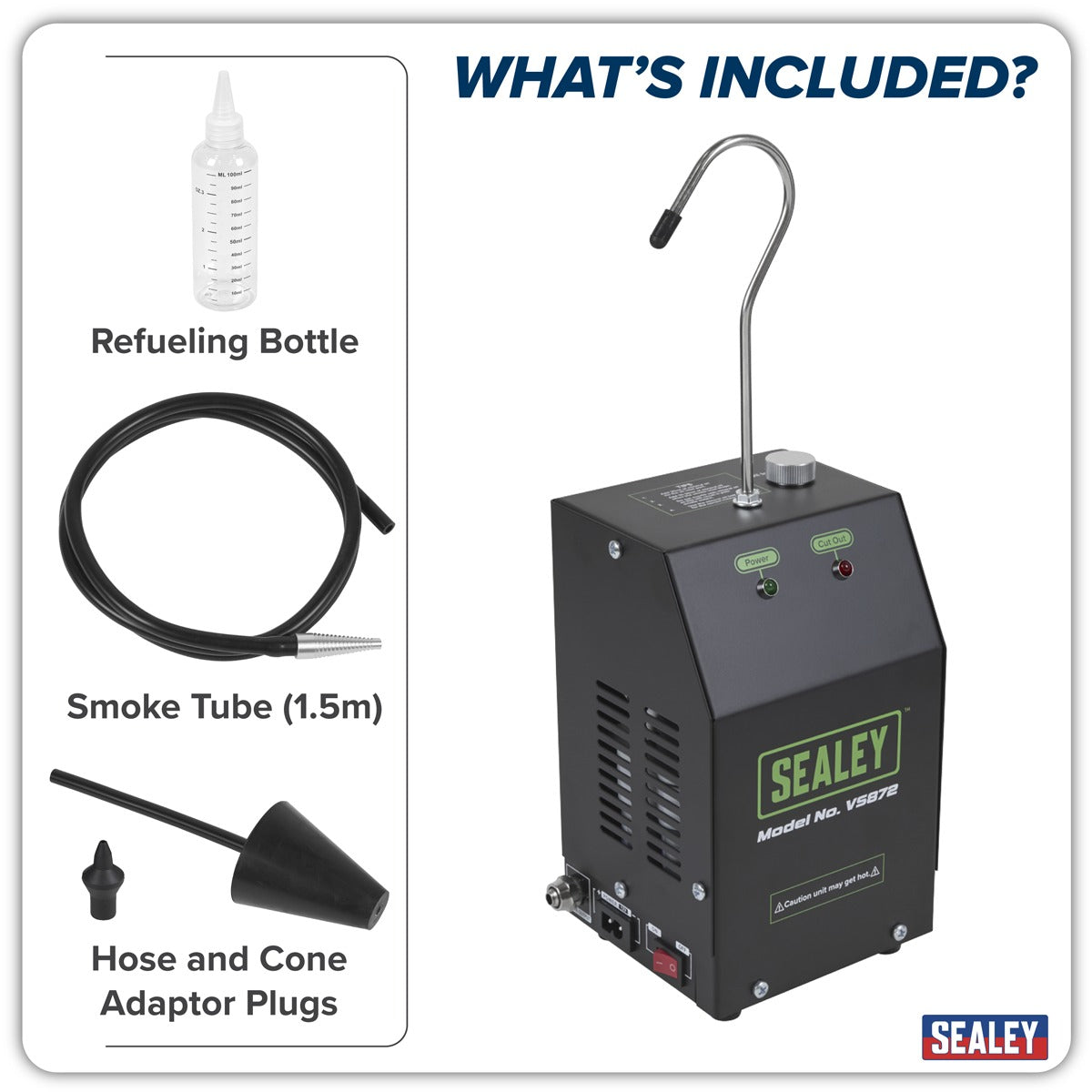 Sealey Leak Detector Smoke Diagnostic Tool VS872