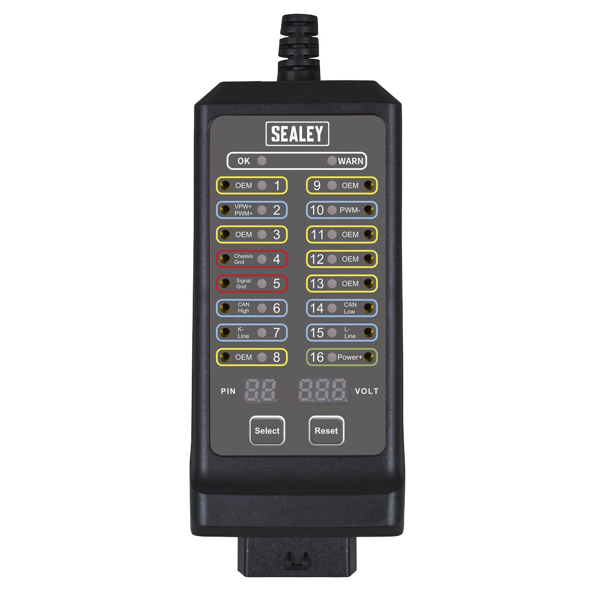 Sealey OBD Breakout Box 16-Pin 12V/24V VS8813