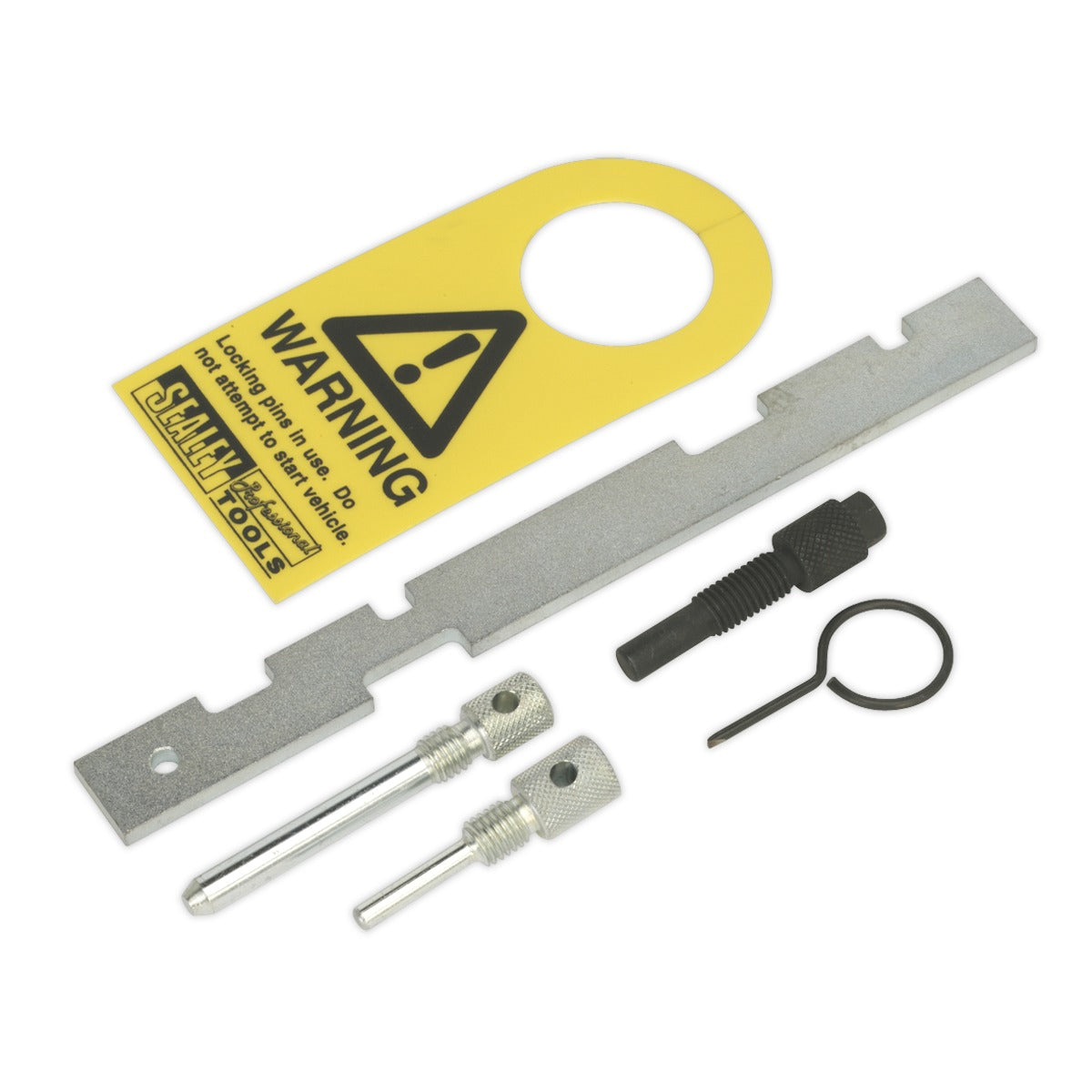 Sealey Petrol Engine Timing Tool Kit for Ford, Mazda, Volvo 1.25/1.4/1.6/1.8/2.0/2.3 16v Duratec - Belt/Chain Drive VSE5515