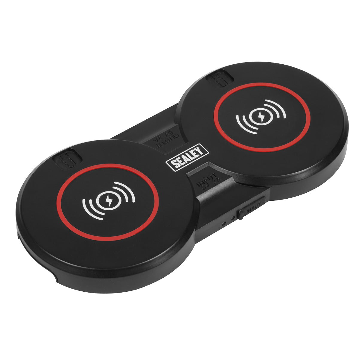 Sealey Wireless Charging Base Double 5V⎓2A WCB4