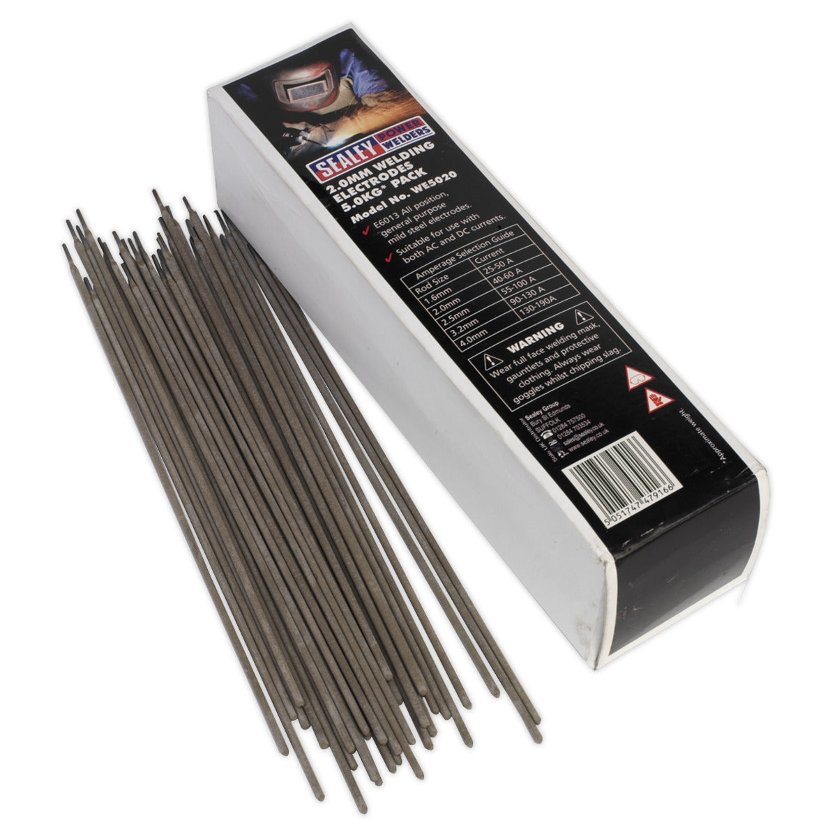Sealey Welding Electrodes 2 x 300mm - 5kg Pack WE5020
