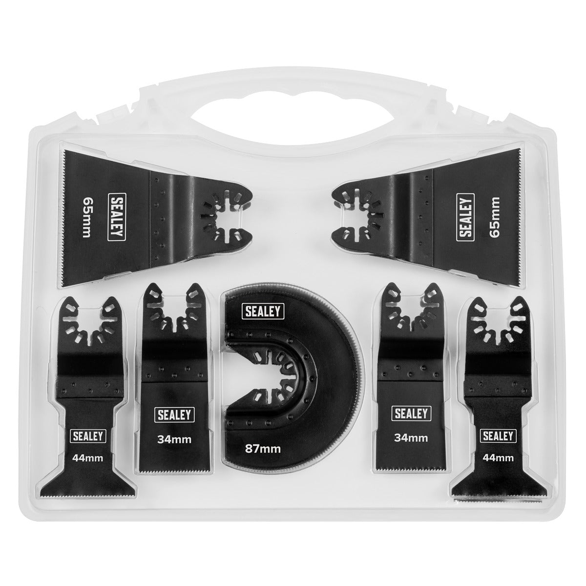 Sealey Worksafe Multi-Tool Metal & Wood Blade Set 7pc WMTSET