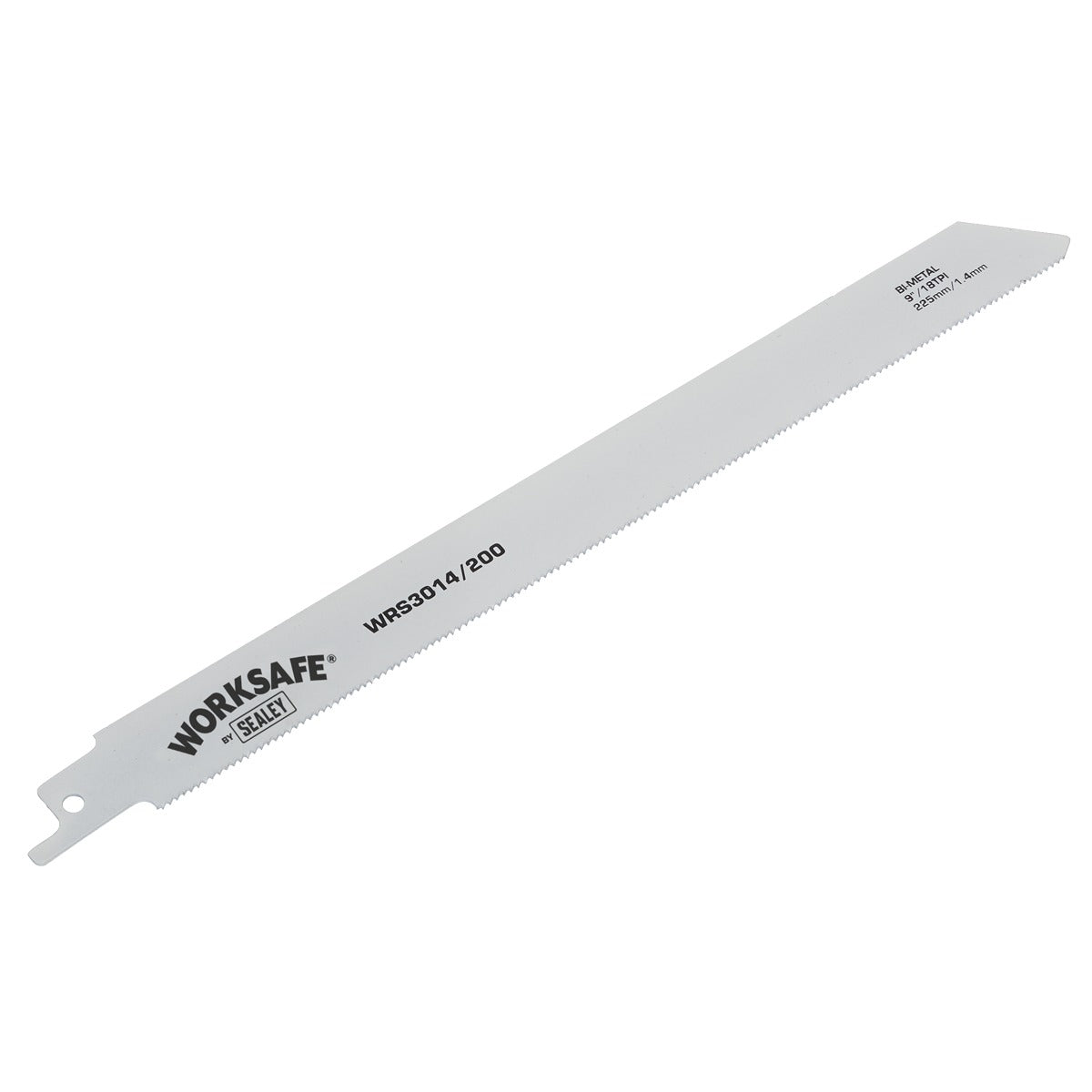 Sealey Reciprocating Saw Blade for Metal 225mm 18tpi - Pack of 5 WRS3014/200