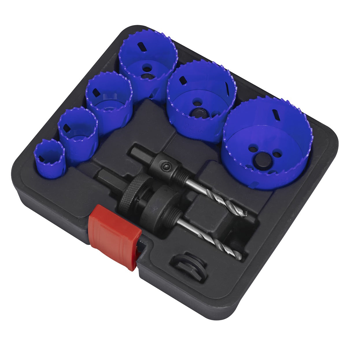 Sealey Electrician's Hole Saw Kit 9pc WSEHSK