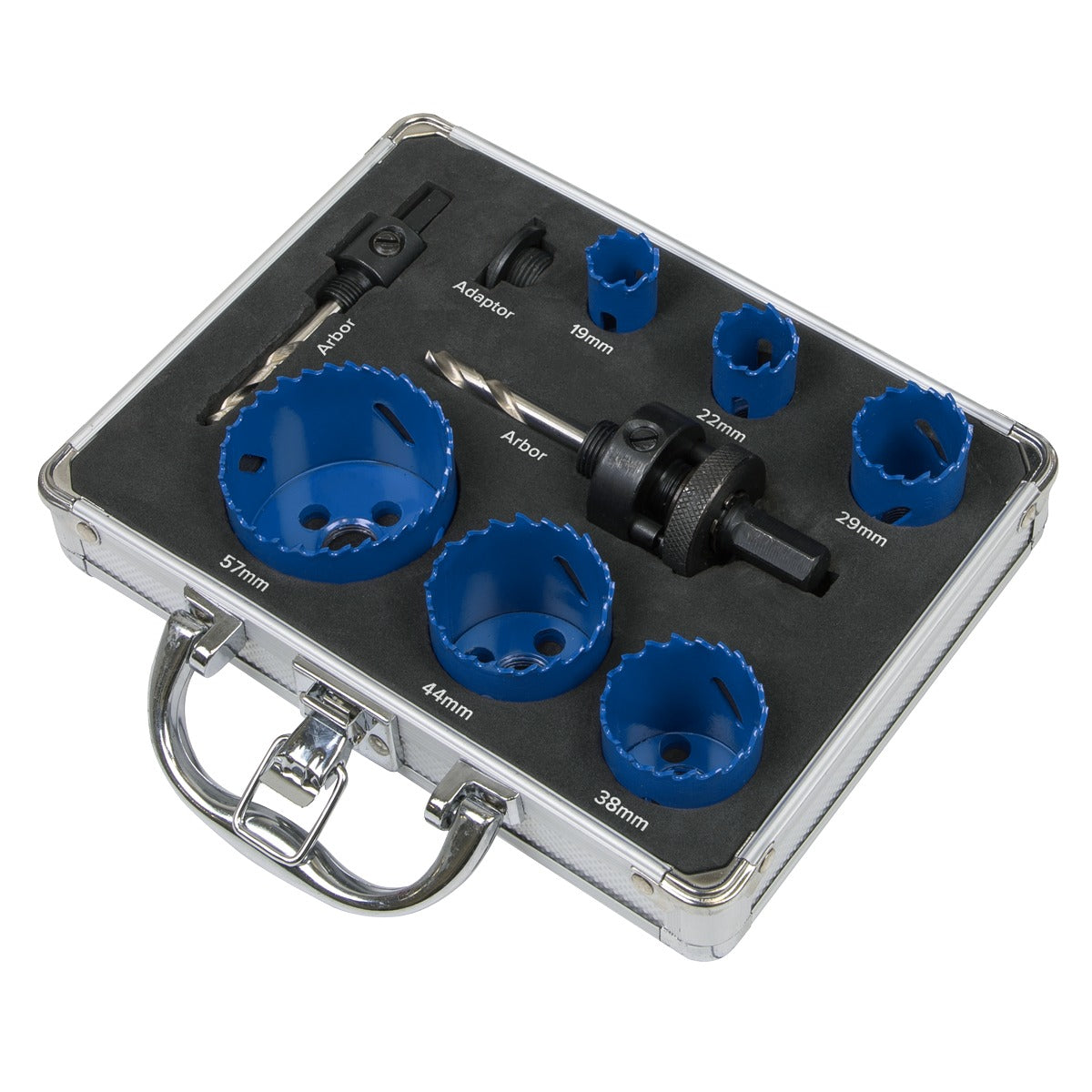 Sealey Plumber's Hole Saw Kit 9pc WSPHSK