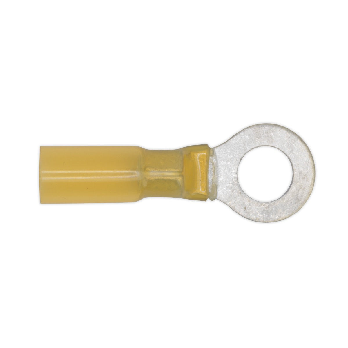 Sealey Heat Shrink Ring Terminal 8.4mm, Yellow - Pack of 25 YTSR2584