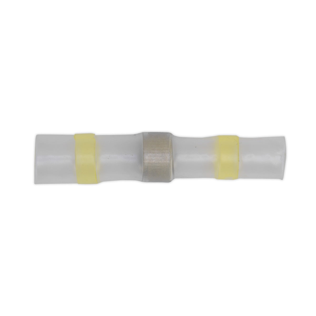 Sealey Heat Shrink Butt Connector Solder Terminal 12-10 AWG, Yellow - Pack of 25 YTSSB25