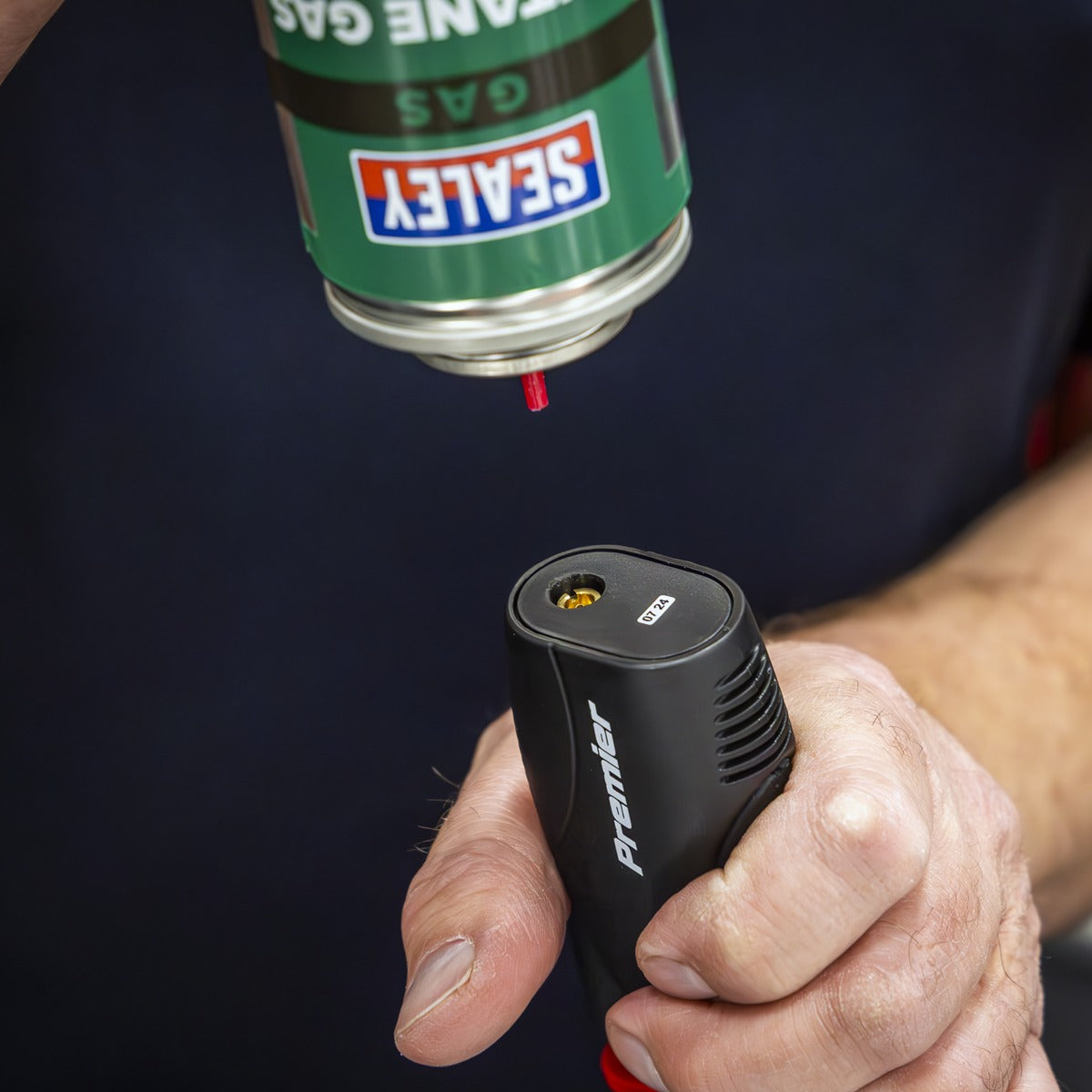 Premier Micro Butane Hot Air Blower/Heating Torch with Heat Shrink Tubing AK2974
