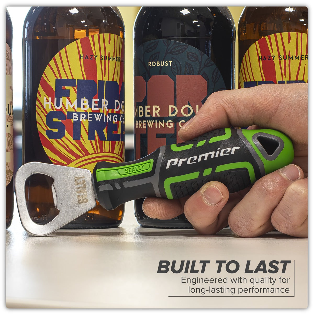 Premier GripMAX Bottle Opener - Hi-Vis Green AK4368HV