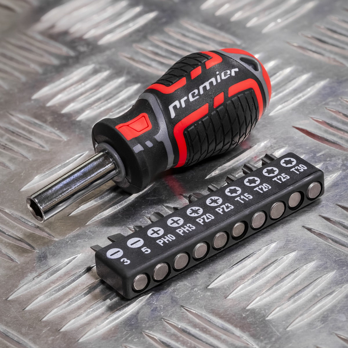 Premier GripMAX Stubby Screwdriver Set 17pc AK4371