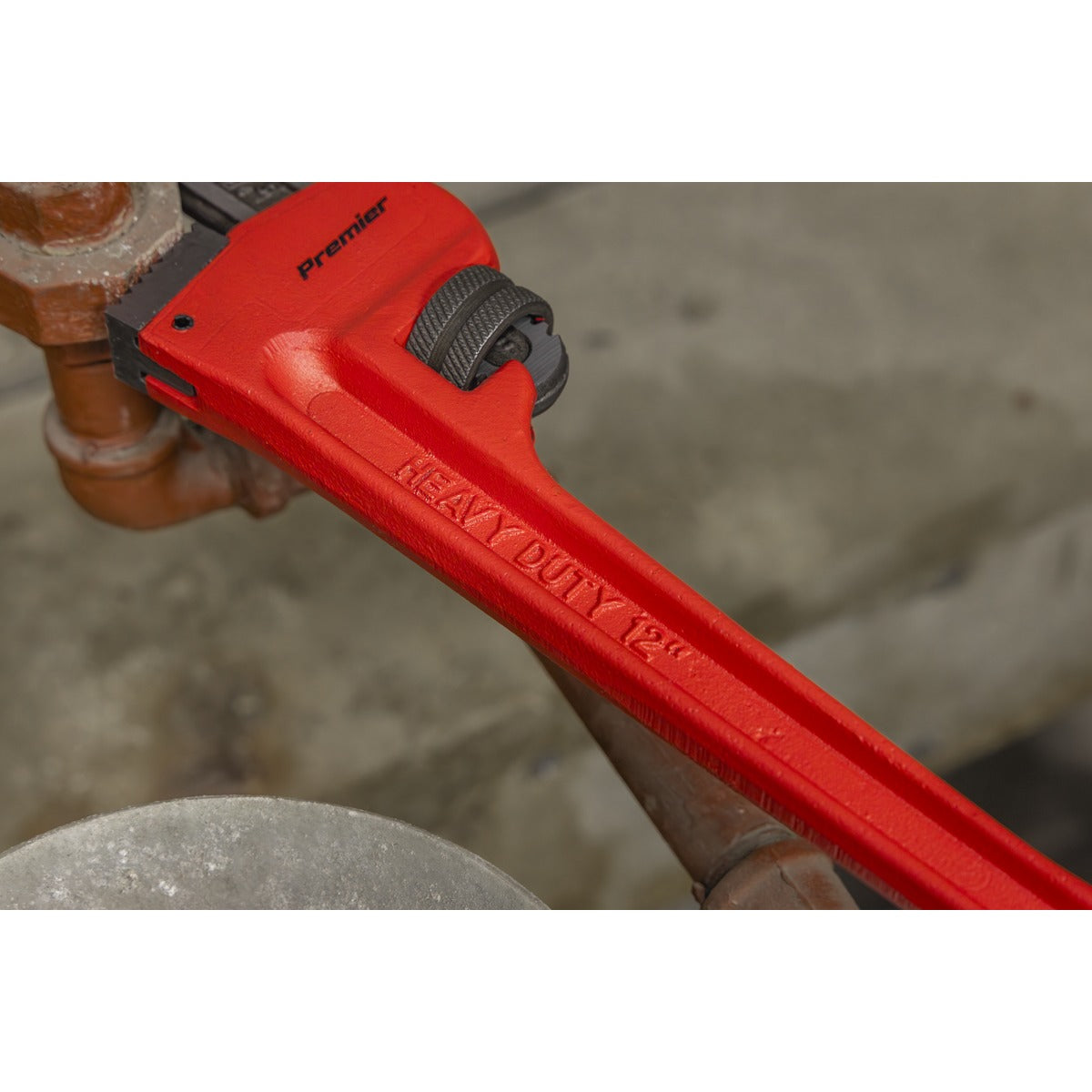 Premier Cast Steel Pipe Wrench European Pattern 300mm AK5103