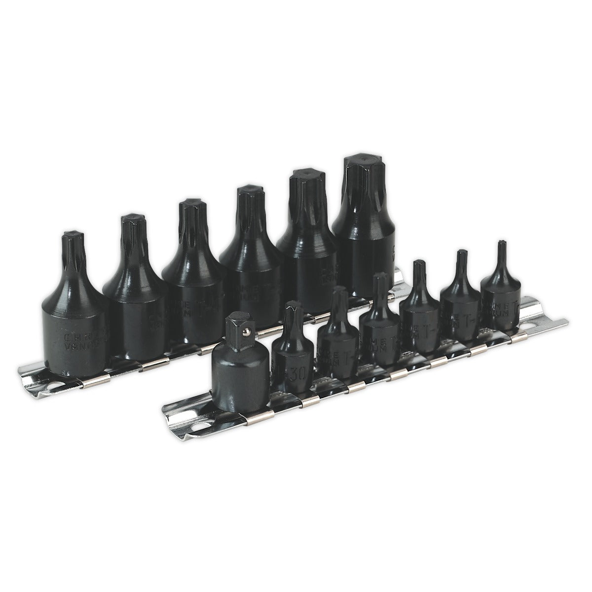 Premier TRX-Star Socket Bit Set 1/4" & 3/8"Sq Drive 13pc AK5584