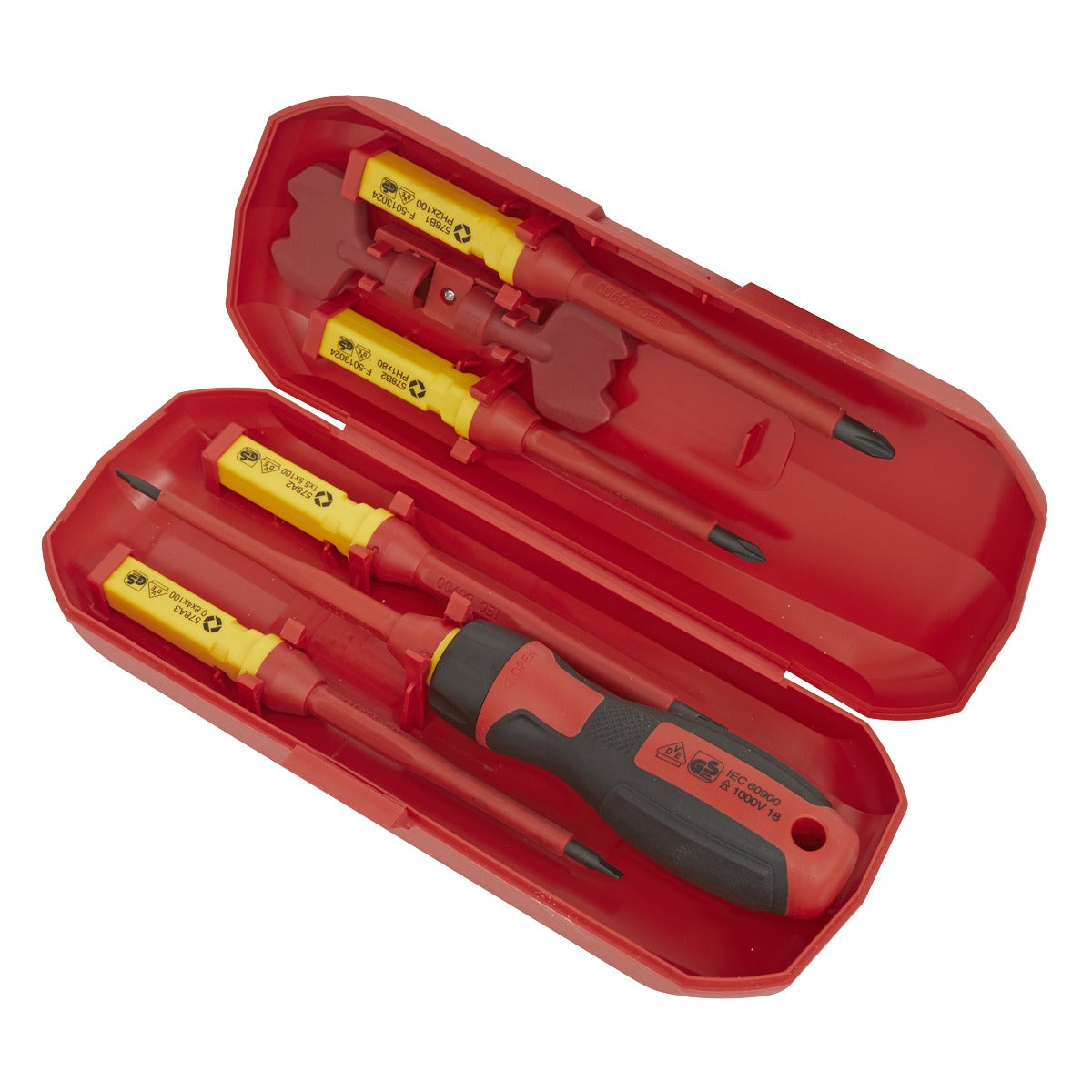 Premier Interchangeable Screwdriver Set 8pc - VDE Approved AK61280