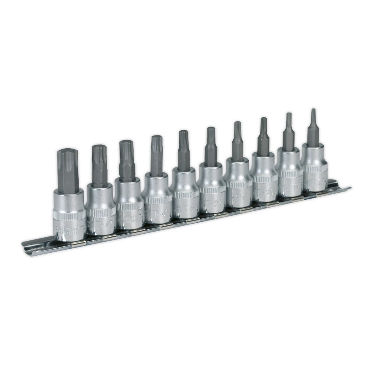 Premier TRX-Star Socket Bit Set 3/8"Sq Drive 10pc AK6207