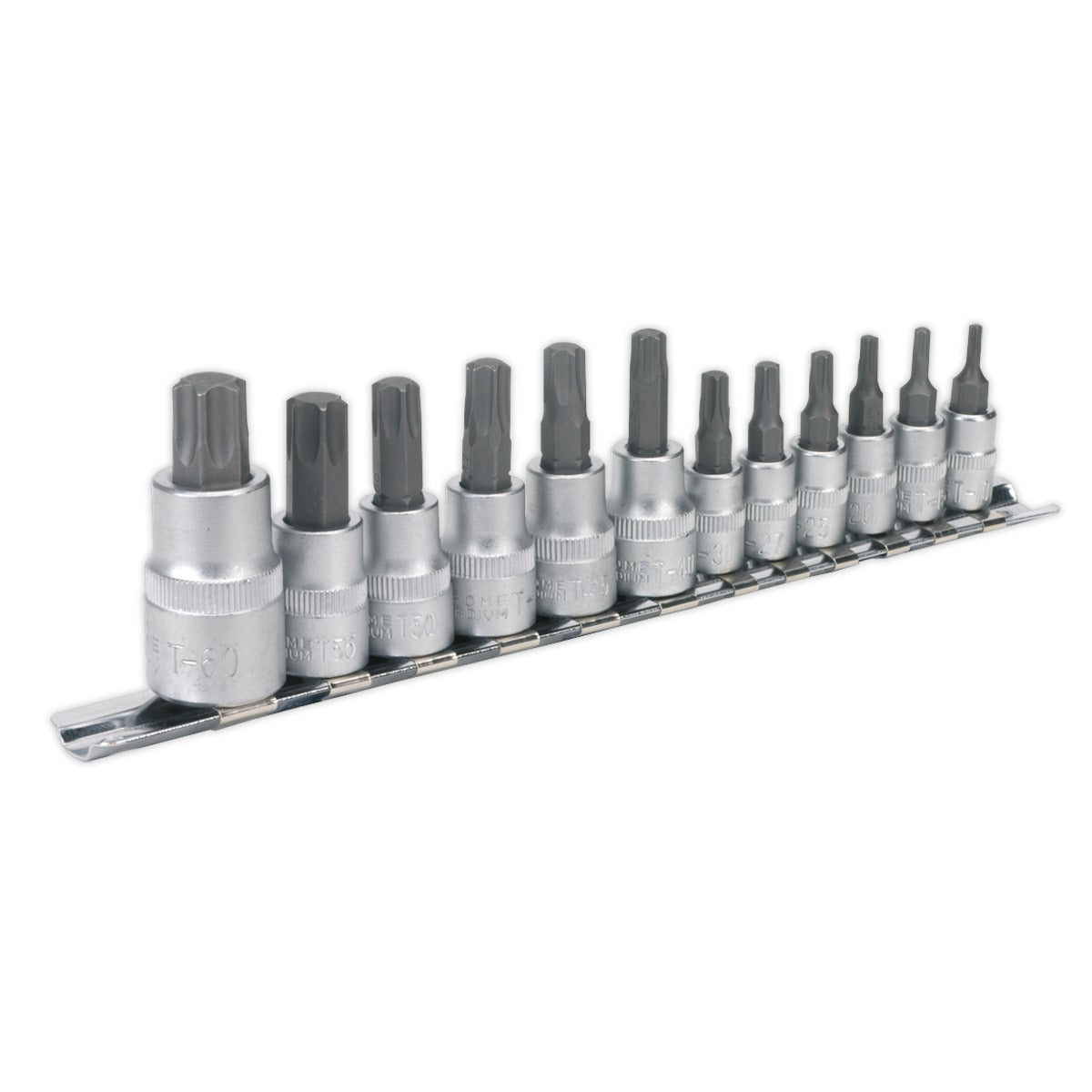 Premier TRX-Star Socket Bit Set 1/4", 3/8" & 1/2"Sq Drive 12pc AK6213