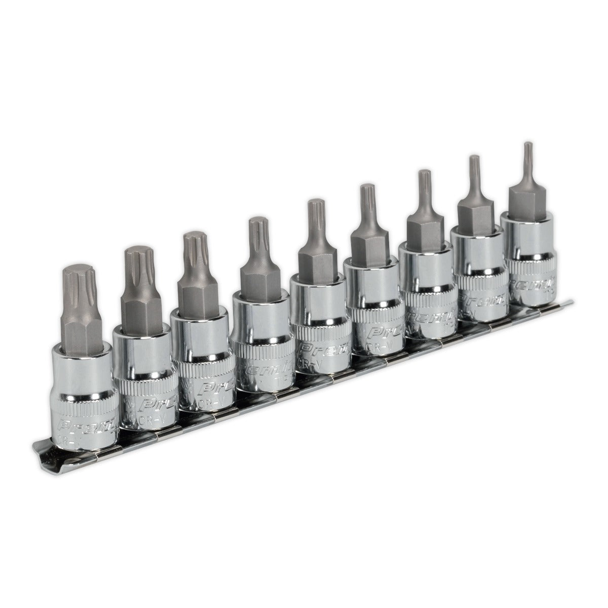Premier TRX-P Socket Bit Set 3/8"Sq Drive 9pc AK6222