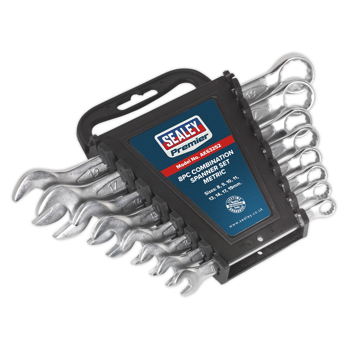 Premier Combination Spanner Set 8-19mm 8pc AK63252