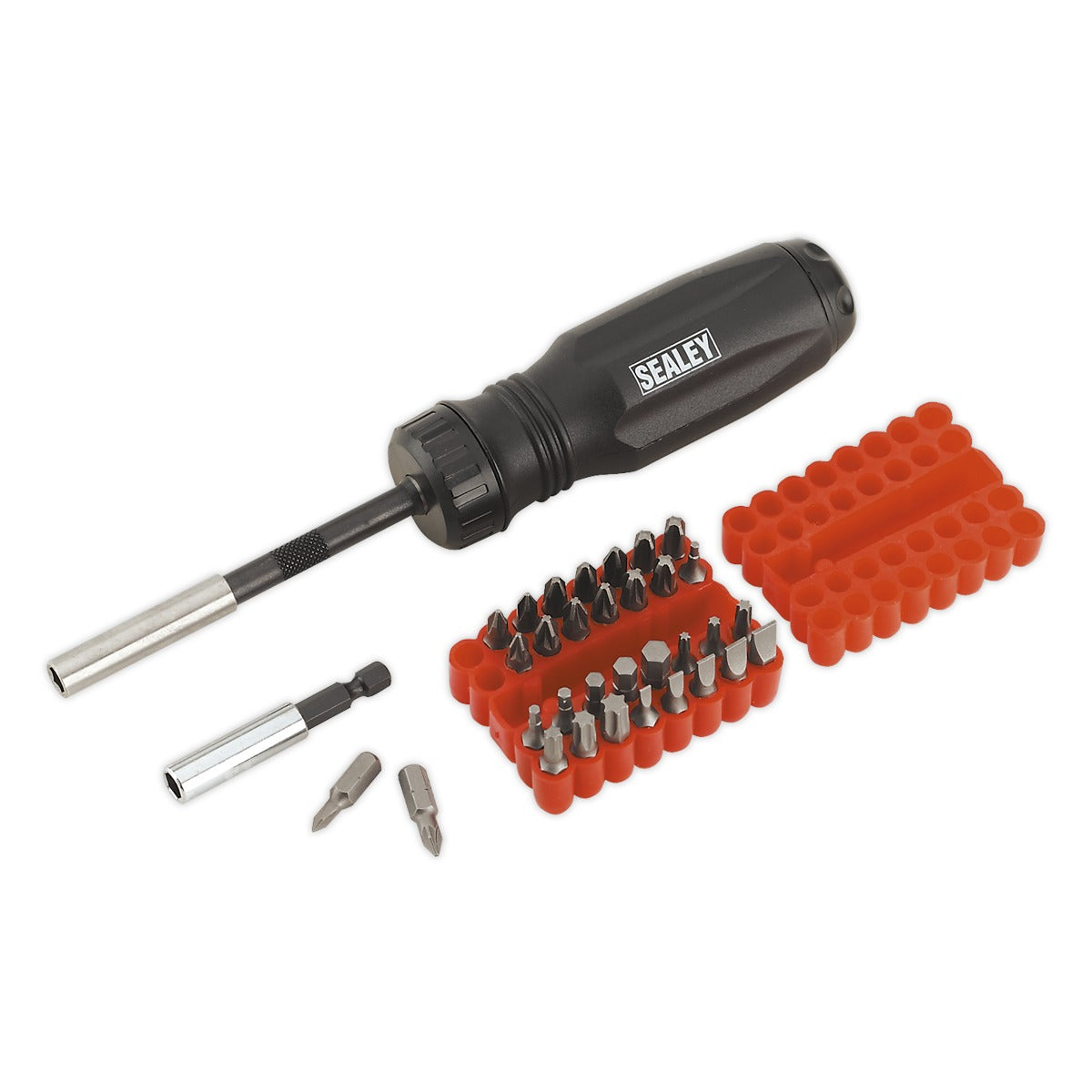 Premier Gearless Ratchet Screwdriver Set 34pc AK6498
