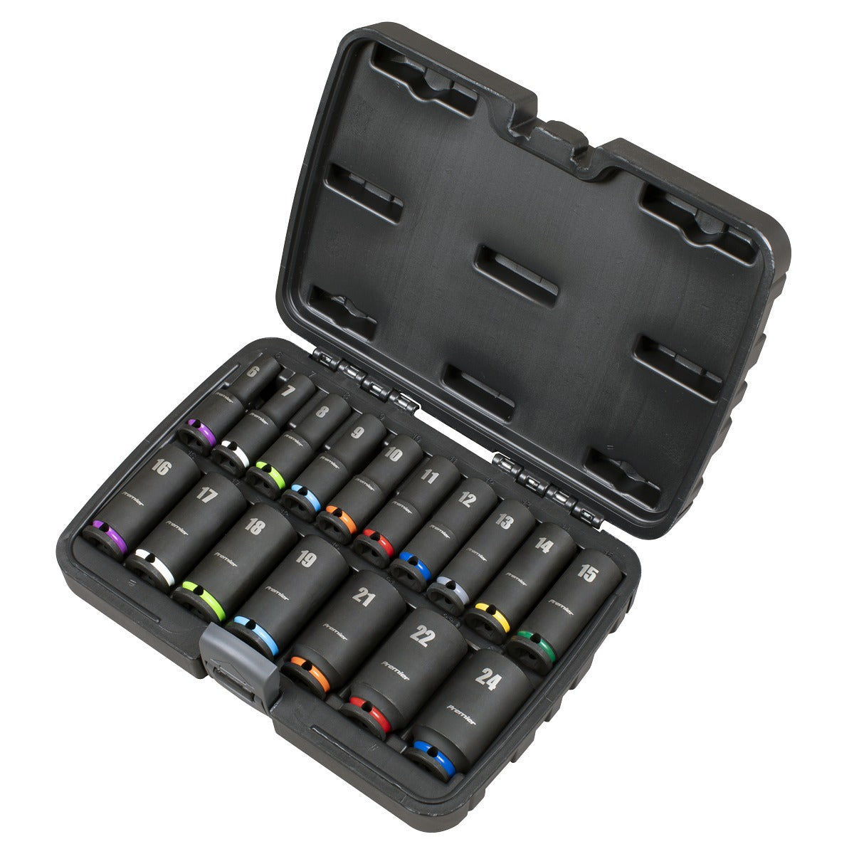 Premier Deep Impact Socket Set 3/8”Sq Drive 17pc AK68219