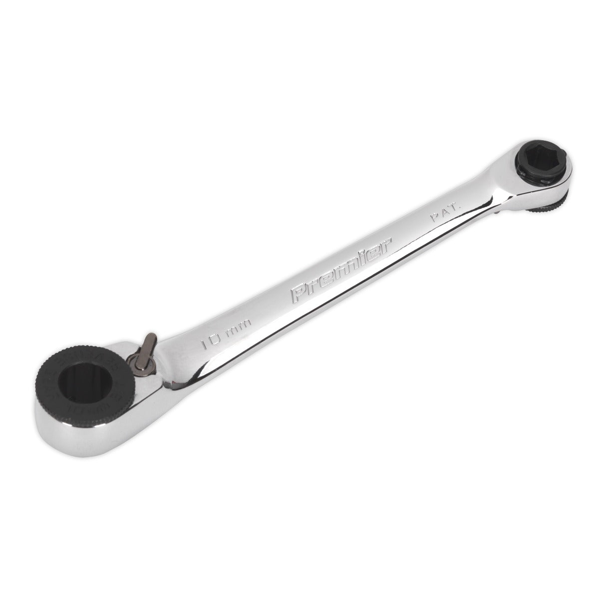 Premier Reversible Ratchet Spanner 1/4"Hex x 10mm Hex AK6968