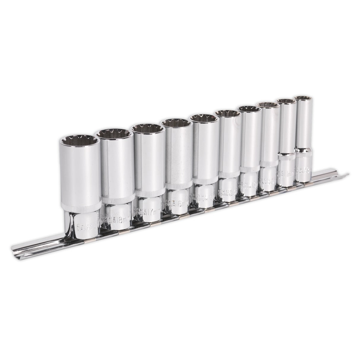 Premier Total Drive Deep Socket Set 3/8"Sq Drive 10pc AK69910D