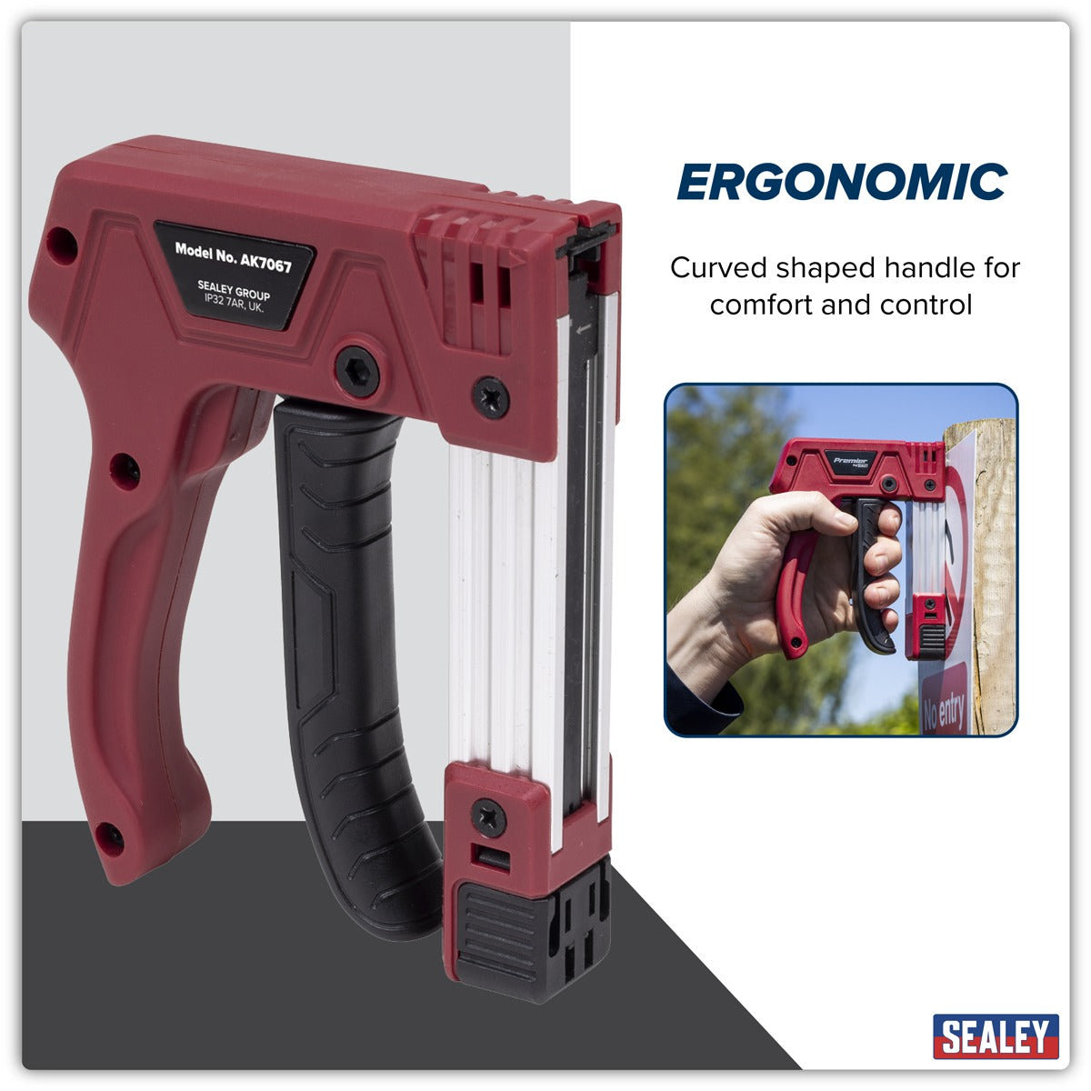 Premier Heavy-Duty Staple & Brad Nail Gun AK7067