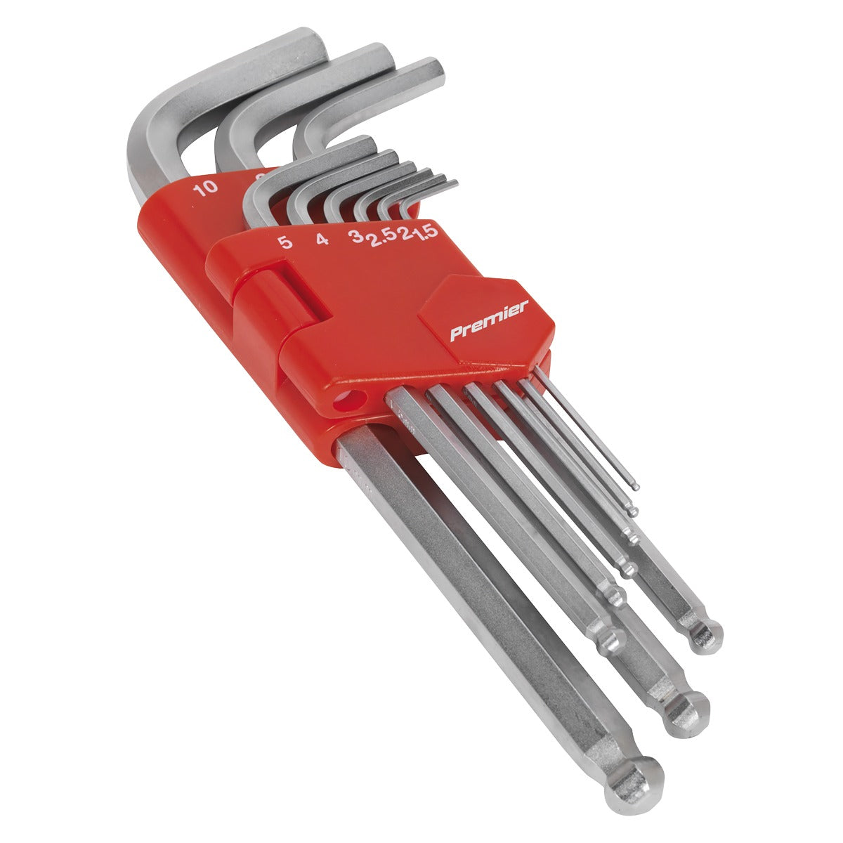 Premier Long Ball-End Hex Key Set 9pc AK7139