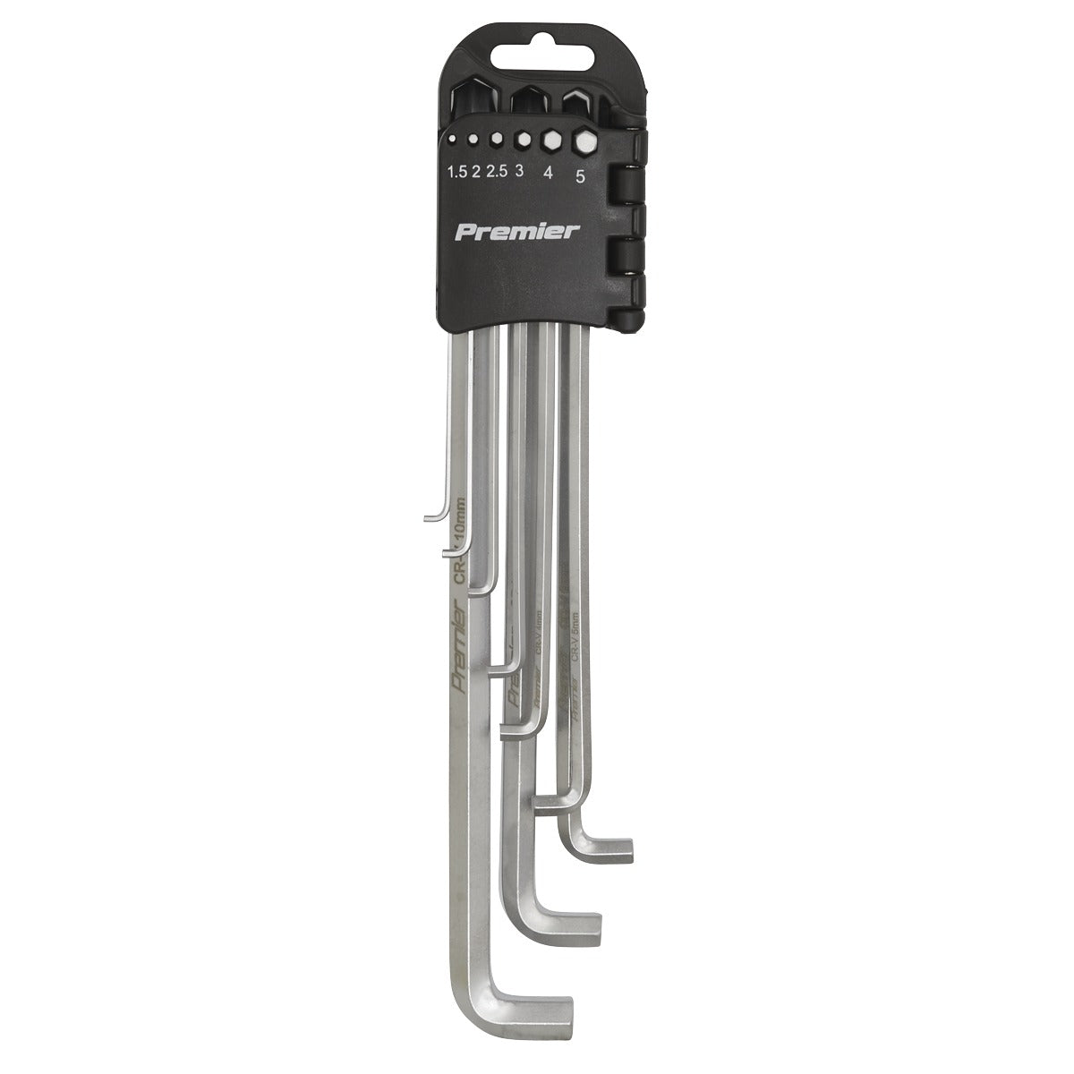 Premier Extra-Long Stubby Element Hex Key Set 9pc AK7174