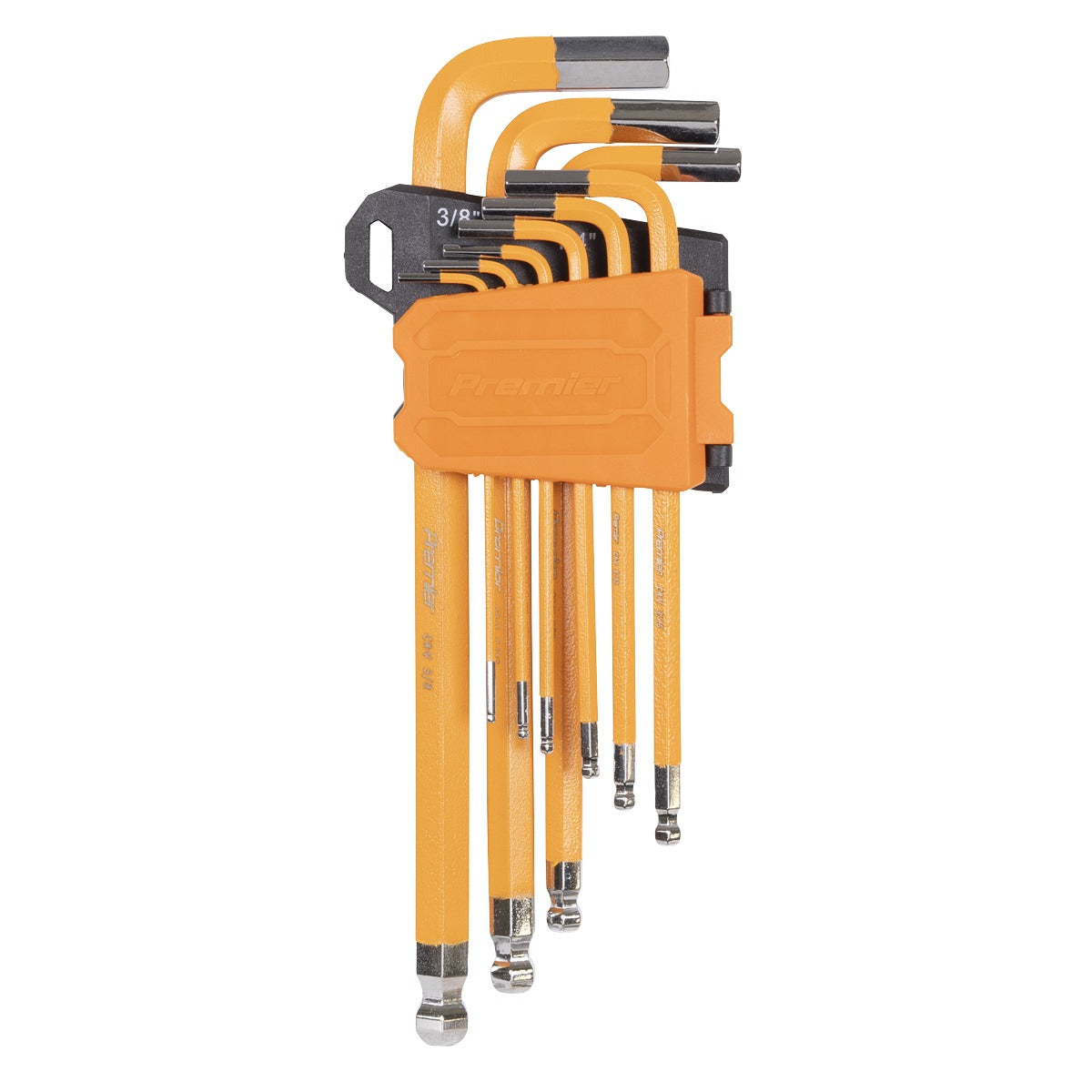 Premier Imperial Long Ball-End Hex Key Set 9pc AK71750