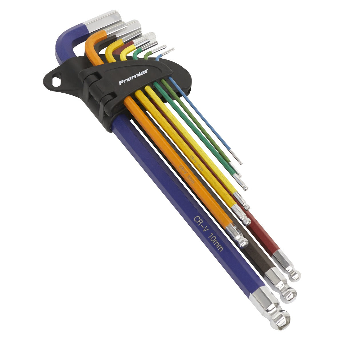 Premier Extra-Long Ball-End Hex Key Set 9pc AK7191