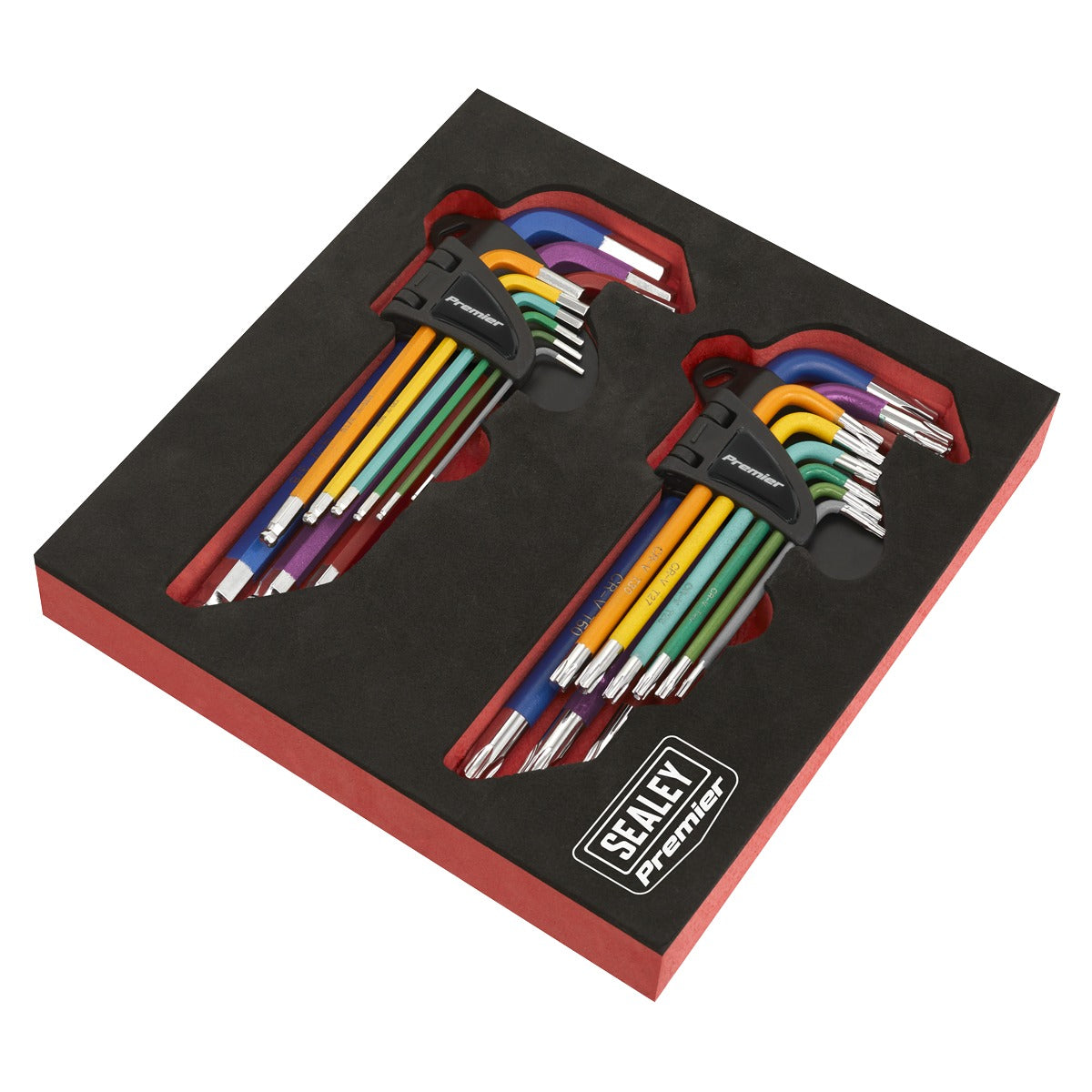Premier TRX-Star & Ball-End Hex Key Set 18pc Long Anti-Slip AK7199