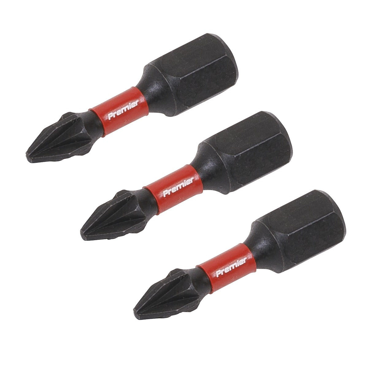 Premier Pozi Impact Power Tool Bits #1 x 25mm 3pc AK8207