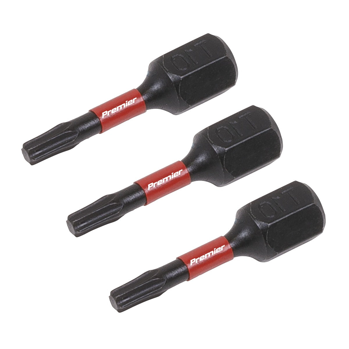 Premier TRX-Star Impact Power Tool Bits T10 x 25mm 3pc AK8215