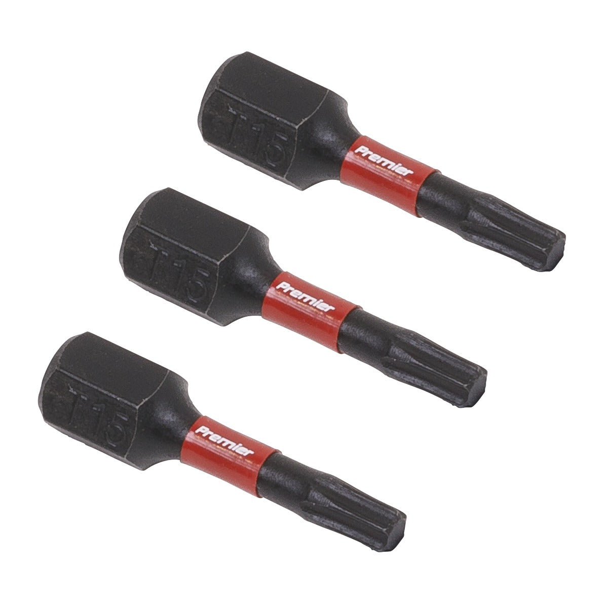 Premier TRX-Star Impact Power Tool Bits T15 x 25mm 3pc AK8216