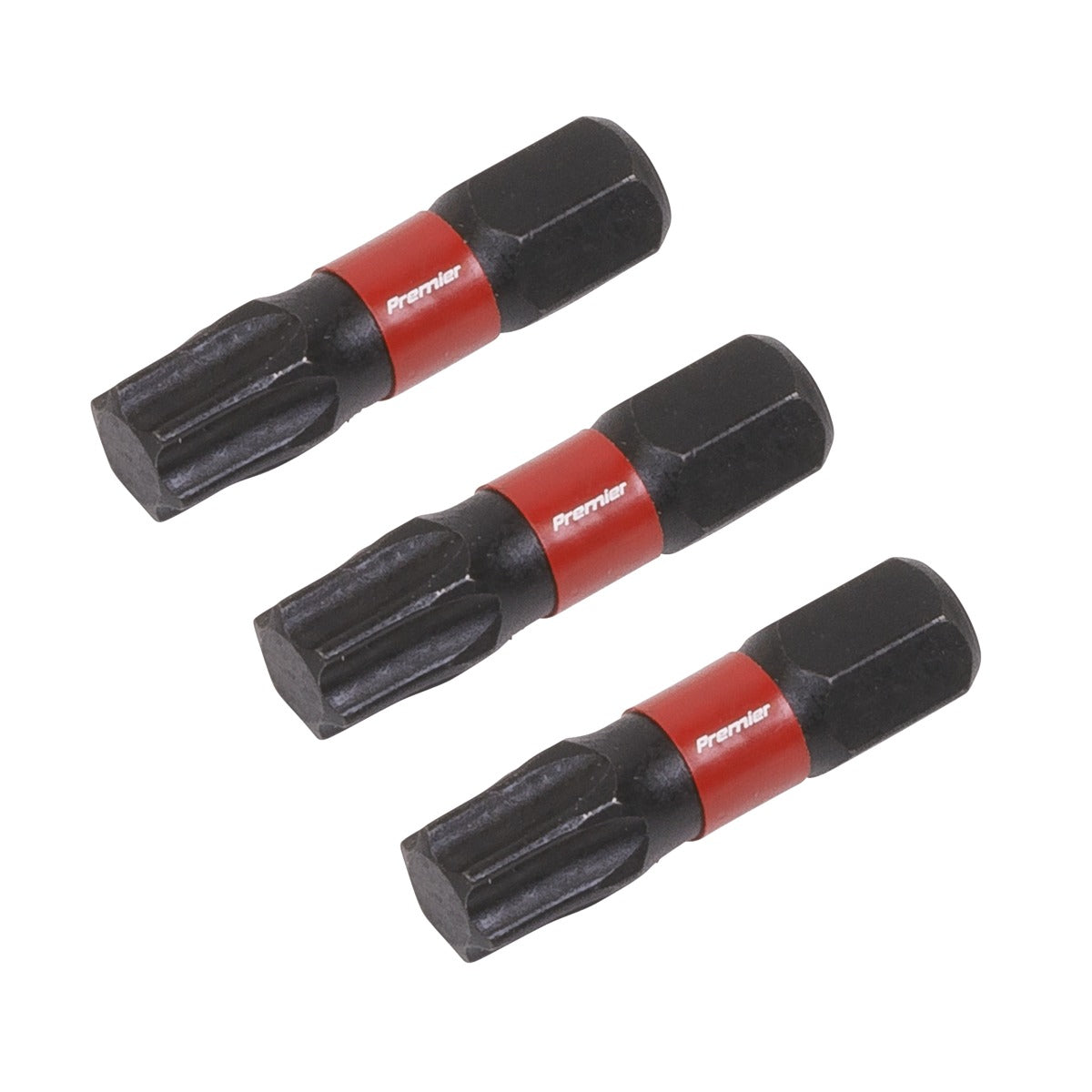 Premier TRX-Star Impact Power Tool Bits T40 x 25mm 3pc AK8221