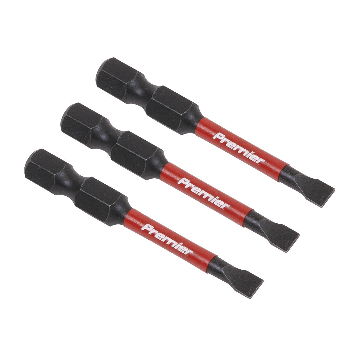 Premier Slotted Impact Power Tool Bits 4.5 x 50mm 3pc AK8226