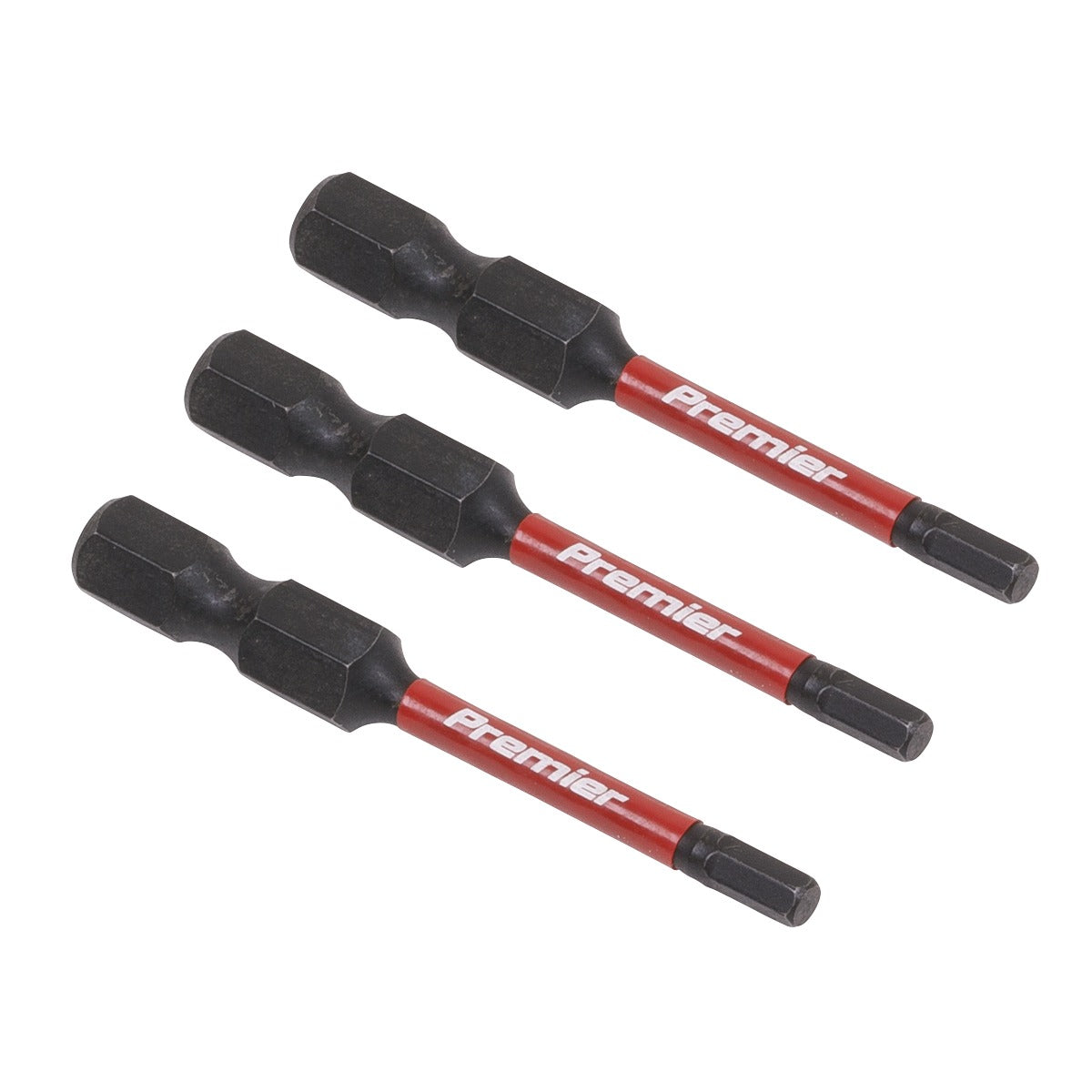 Premier Hex Impact Power Tool Bits 3 x 50mm 3pc AK8236