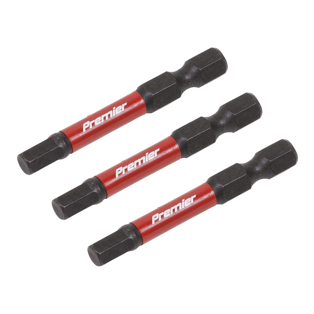 Premier Hex Impact Power Tool Bits 5 x 50mm 3pc AK8238