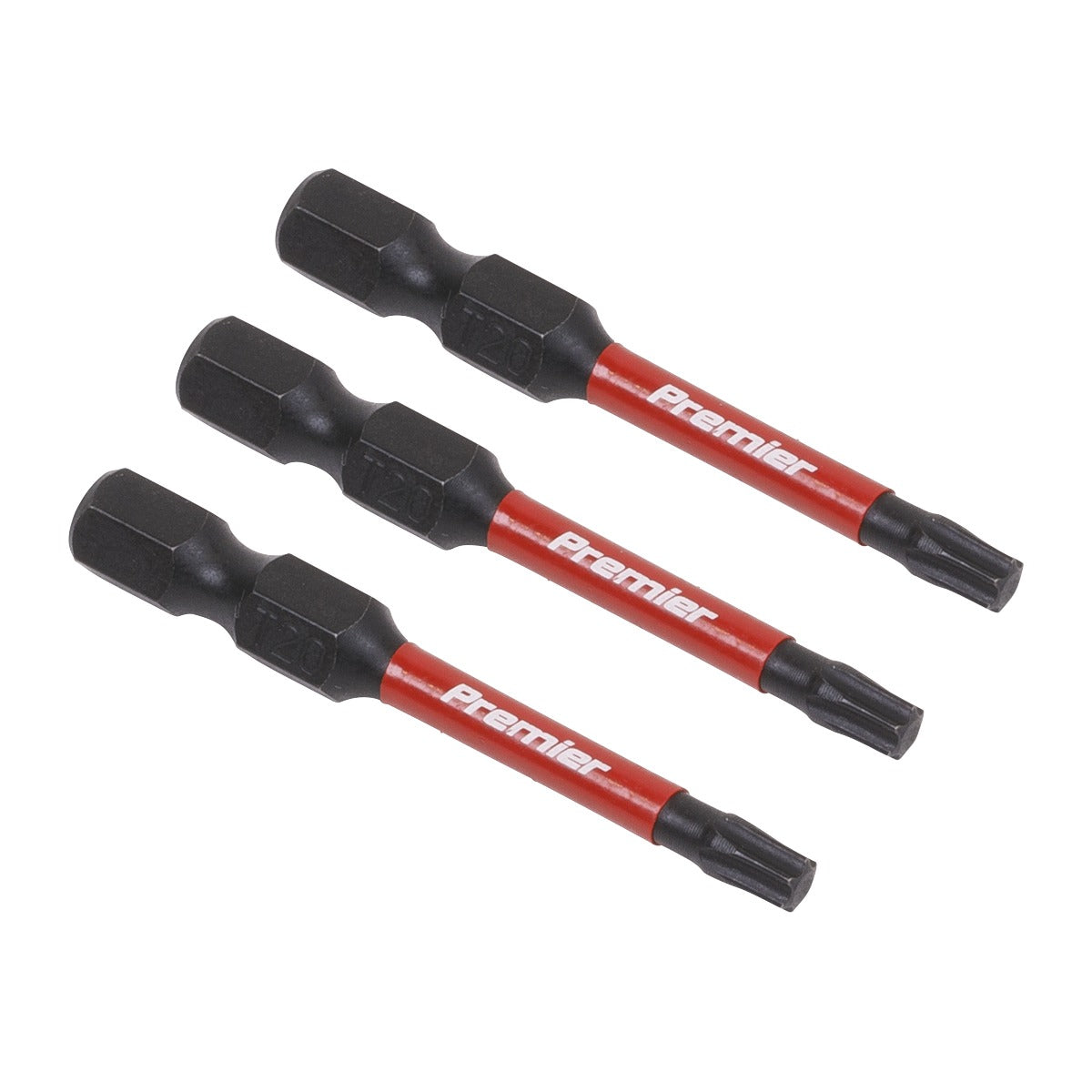 Premier TRX-Star Impact Power Tool Bits T20 x 50mm 3pc AK8242