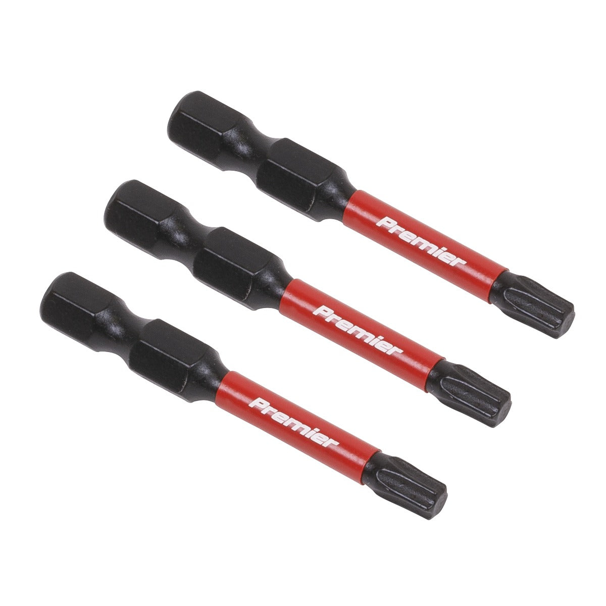 Premier TRX-Star Impact Power Tool Bits T25 x 50mm 3pc AK8243