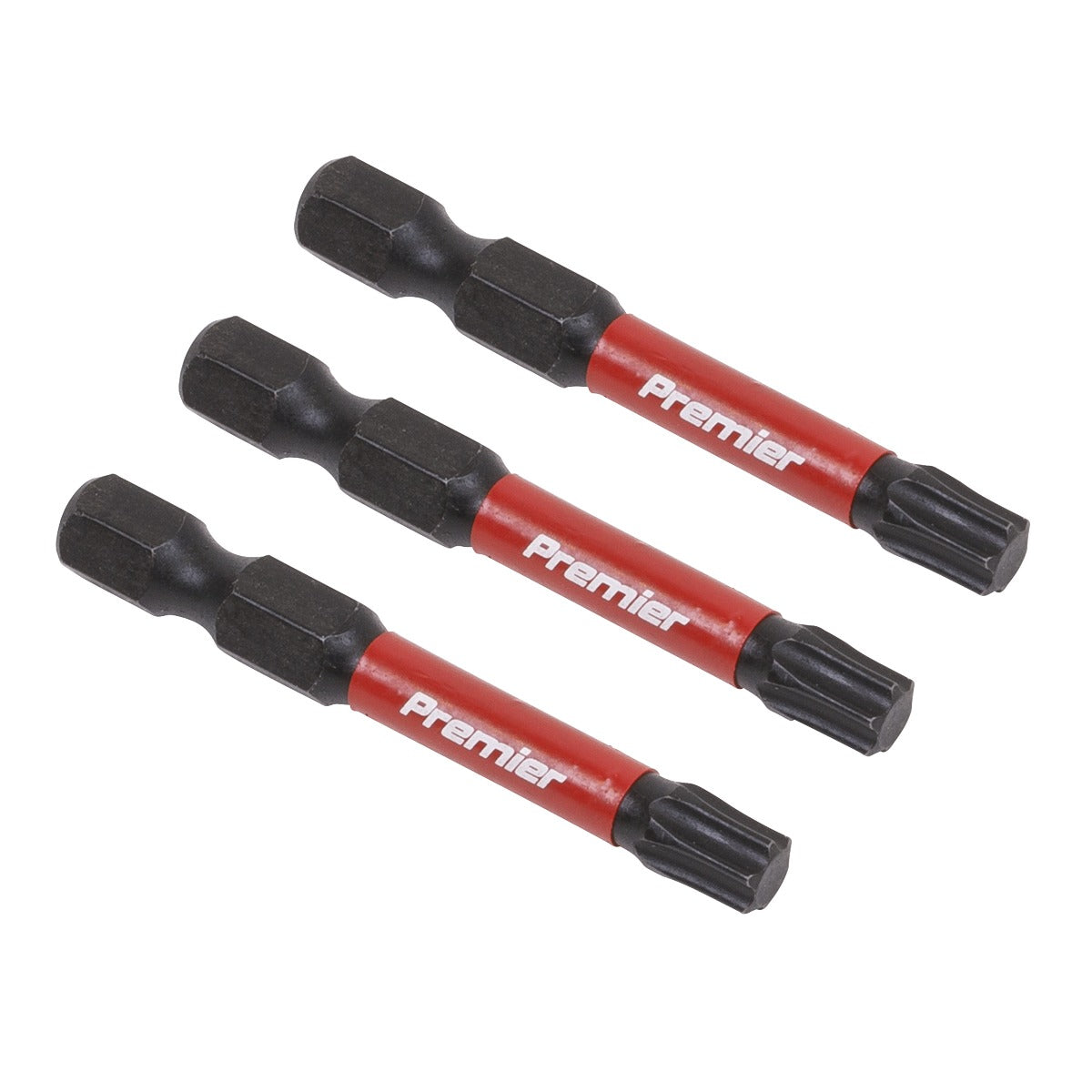 Premier TRX-Star Impact Power Tool Bits T30 x 50mm 3pc AK8245