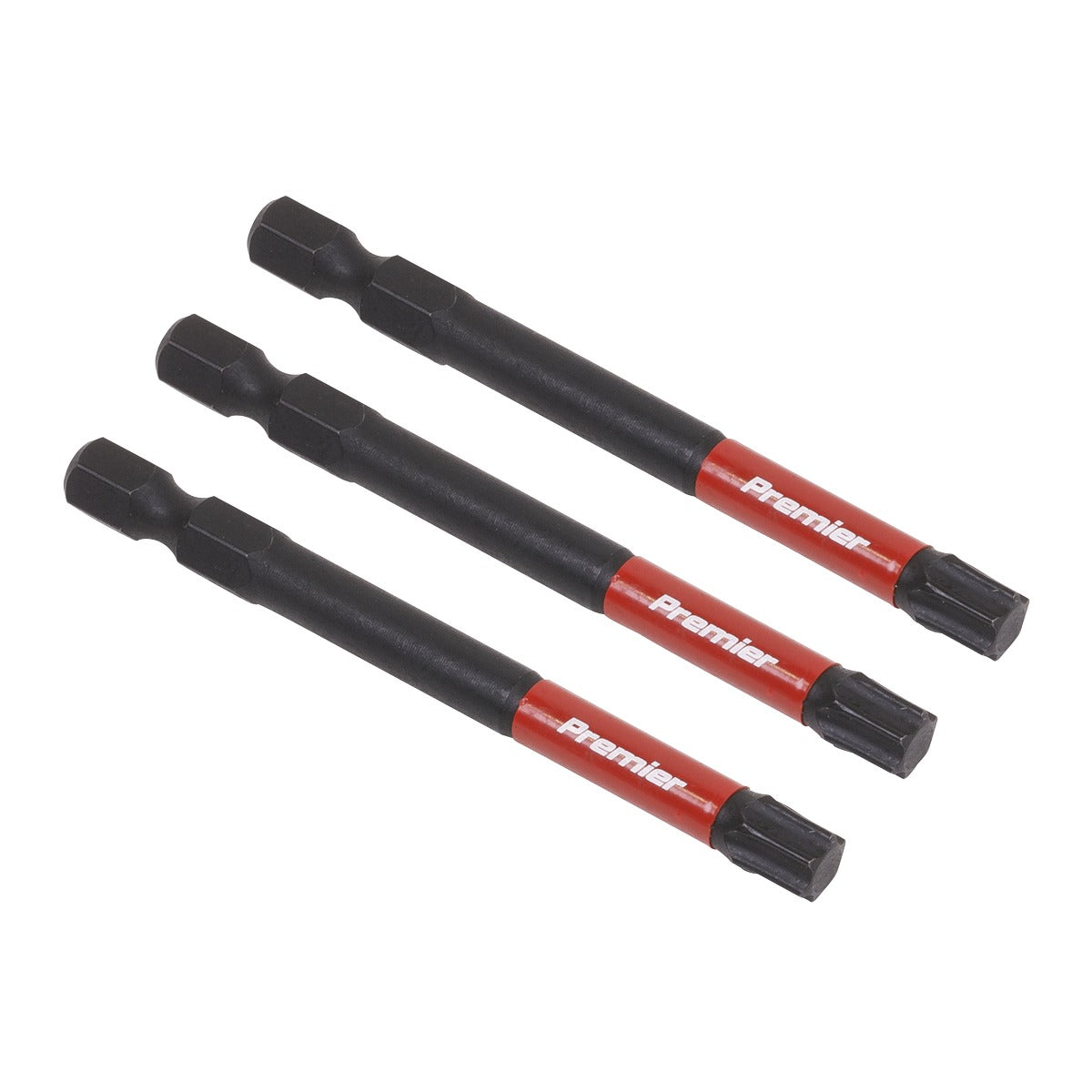 Premier TRX-Star Impact Power Tool Bits T40 x 75mm 3pc AK8271