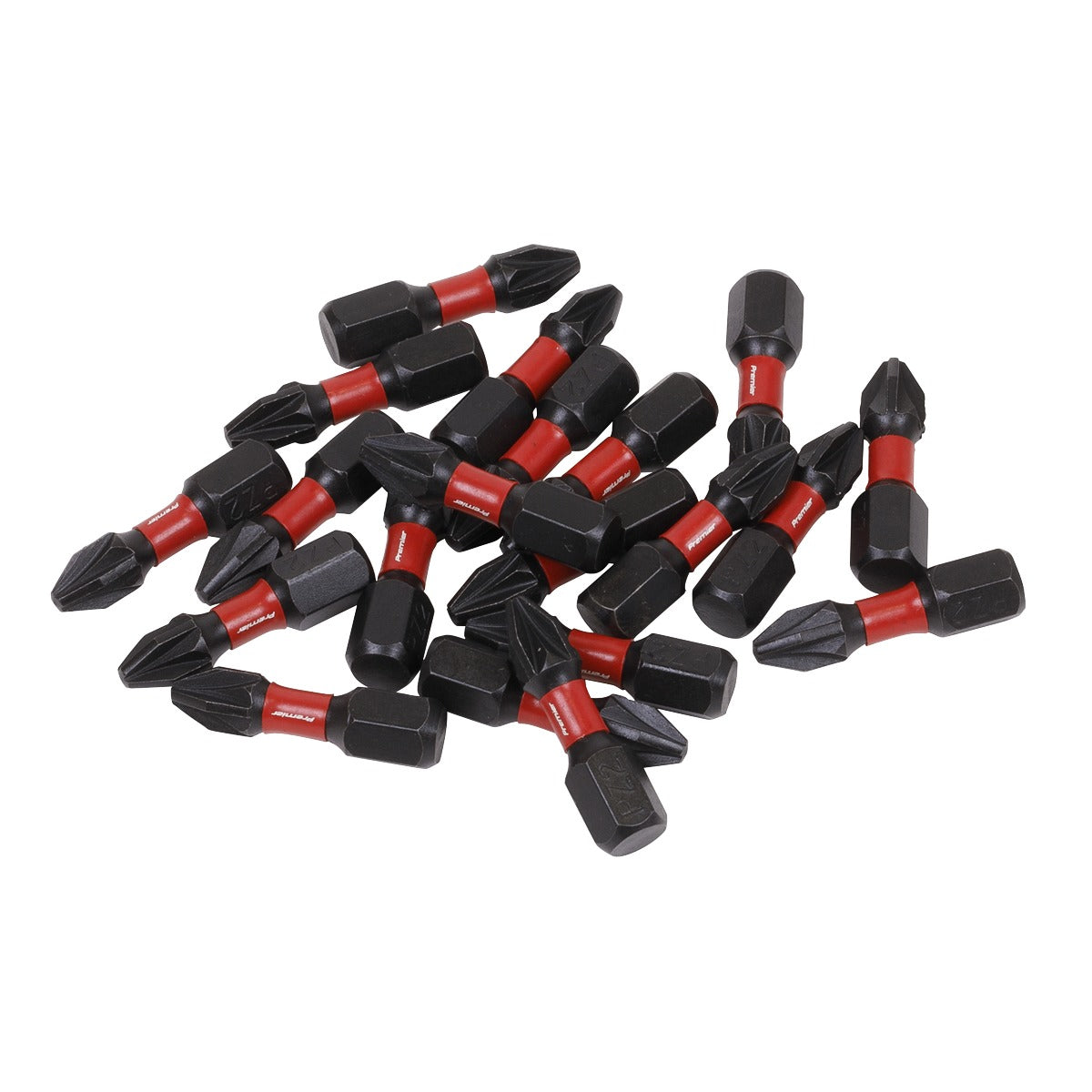 Premier Pozi Impact Power Tool Bits #2 x 25mm 20pc AK8273