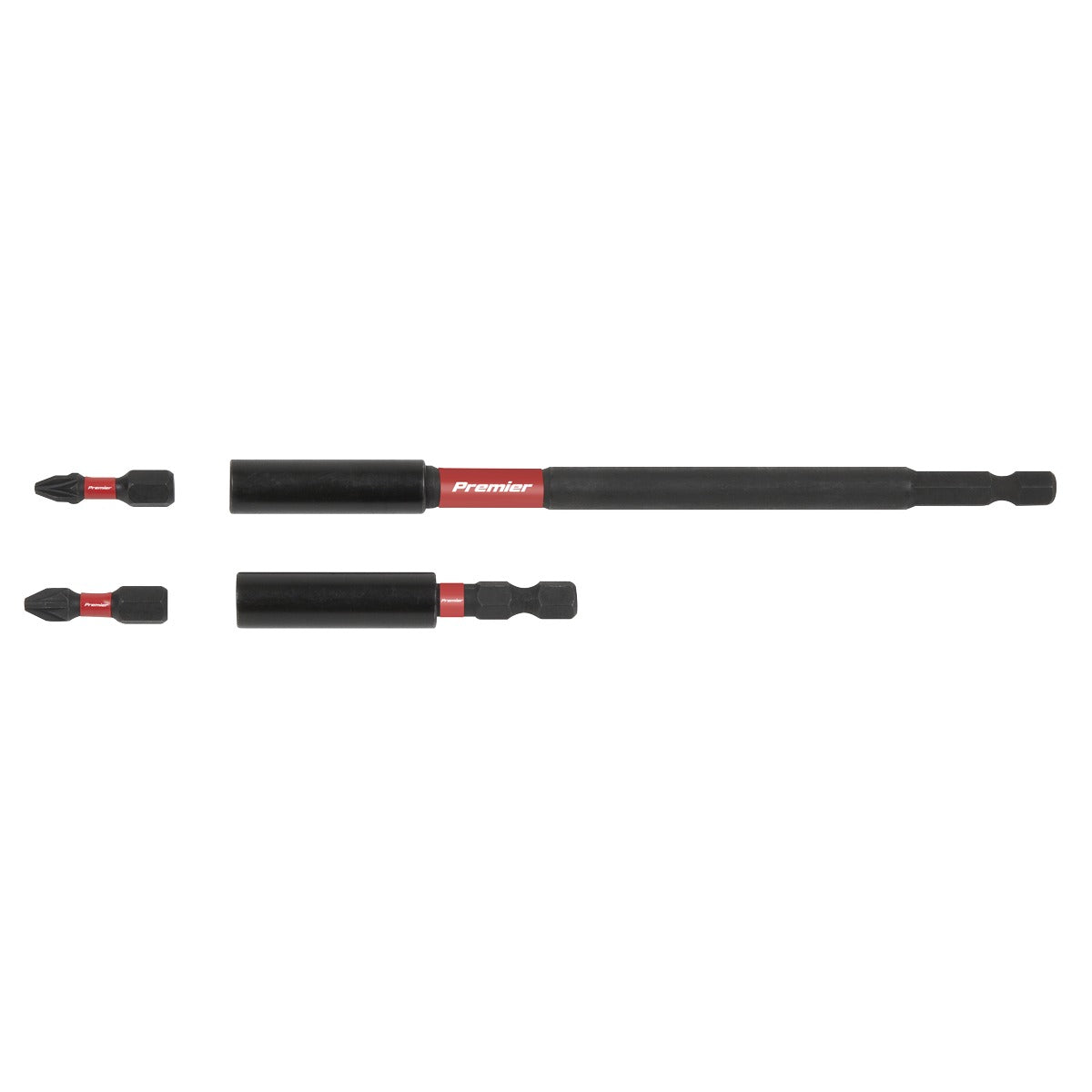 Premier Impact Grade Power Tool Bit Holder Set 4pc AK8276