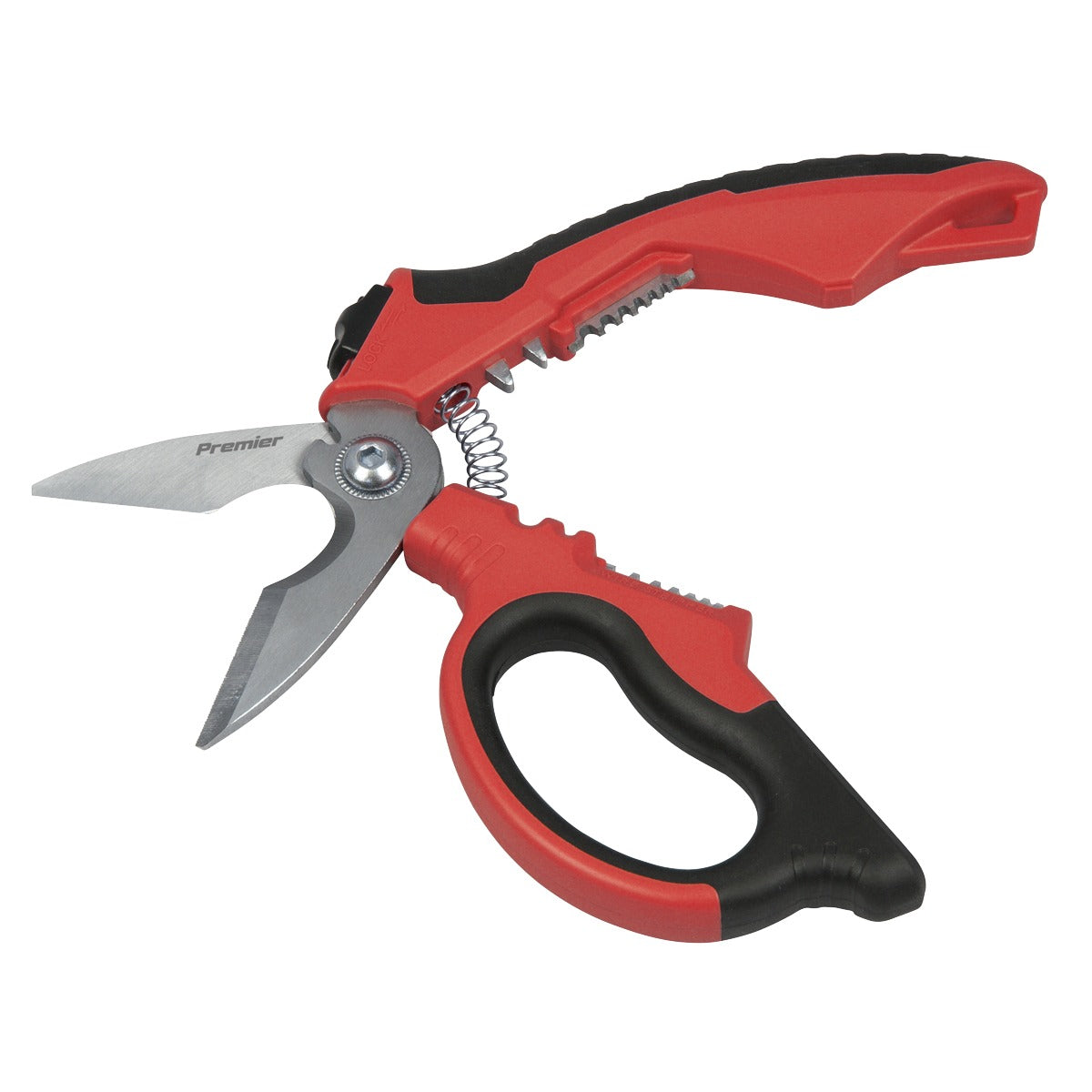 Premier Heavy-Duty Electrician's Angled Shears 200mm 3-In-1 AK8527